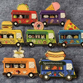 2025 Food Truck Problem Pin Set item