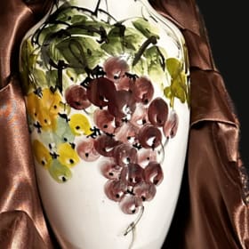 ITEM#6: Painted Vase Set item