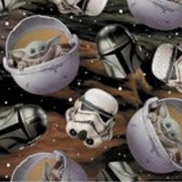 Lot # 77 Star Wars Party Stuff, Friends of ABOB, Value $35 item