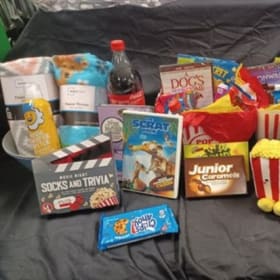 Lot #122 Movie Night! Clarinet Section Basket Value $ 75 item
