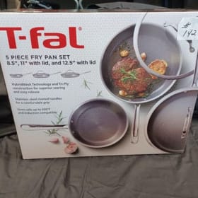 Lot #142 T Fal Cookware! Donor: Alice Gray Value $ 70 item