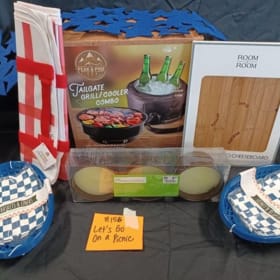 Lot #156 Let's Go On A Picnic! By Friends of ABOB Value $50 item