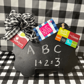 ITEM#14: 123...ABC Gift Card Bouquet item