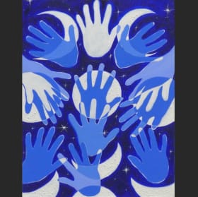 Handprints on the Sky by Raquel P. Miller,  AiR '24 item
