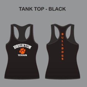 JV Girls Tennis Tank Top Black item