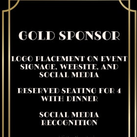 Gold Sponsor item