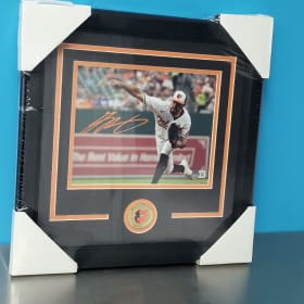 Grayson Rodriguez autographed and framed 11x14 Orioles photo item