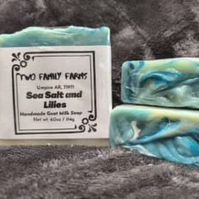Sea Salt and Lillies Goats Milk Soap item