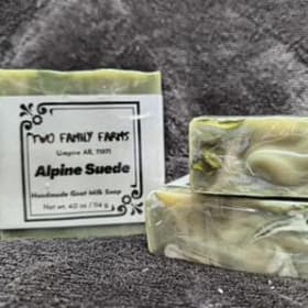 Alpine Suede Goats Milk Soap item