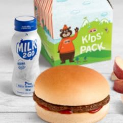 Kids Buddy Burger with Fries item