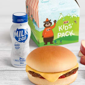 Kids Buddy Burger with Cheese and Fries item