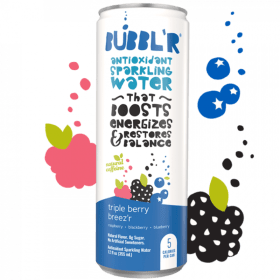 Bubbl'r triple berry breez’r item