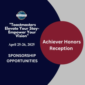 Achiever Honors Reception item