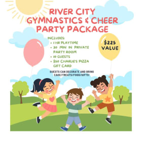 Gymnastics Party Package item