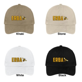 Brushed Twill Low Profile Cap - ERBA bee item
