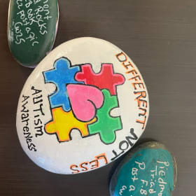 Sensory Art Rocks - Local Artist item