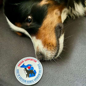 Proud Supporter 3 inch Sticker item