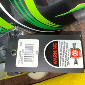 Monster Energy skateboard and Towel item