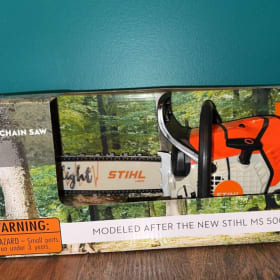 Stihl toy chainsaw item