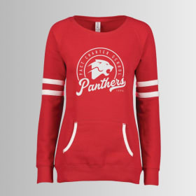 Ladies Varsity Fleece Crew Neck Pullover item
