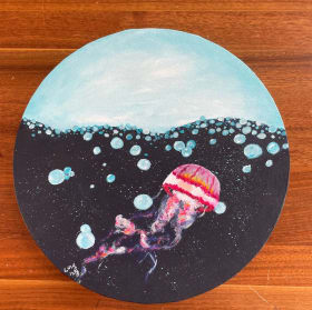 Jellyfish Painting item