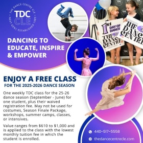 1 Free Weekly TDC Dance Class | Season 25-26 item