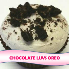 Chocolate Luvs Oreo item