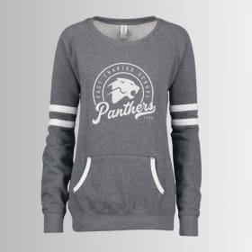 Ladies Varsity Fleece Crew Neck Pullover item