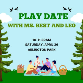 Play Date with Ms. Best and 2 Year Old Leo on Sat, 4/26 item