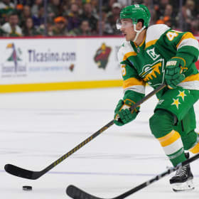 Item 209: Jared Spurgeon Hockey Stick item