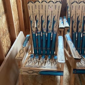 Blue Adirondack Chair item