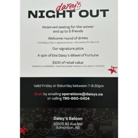 Daisy's Night Out item