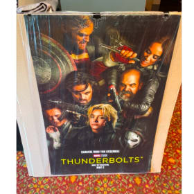 THUNDERBOLTS (2025) ORIGINAL POSTER 1 MARVEL 27x40 D/S item