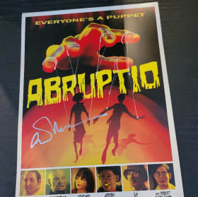 ABRUPTIO Mini Poster 17x23 Signed by Director Evan Marlowe item
