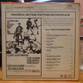 THE GOOD, THE BAD & THE UGLY (Original Soundtrack) LP Vinyl item