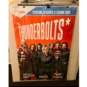 THUNDERBOLTS (2025) ORIGINAL POSTER 2 MARVEL DISNEY 27x40 DS item