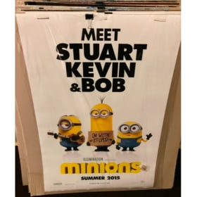 MINIONS (2015) ORIGINAL POSTER KIDS MOVIE 27x40 INCHES D/S item