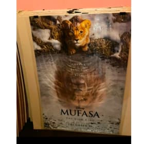MUFASA (2024) ORIGINAL POSTER 1 DISNEY LION KING 27x40 D/S item