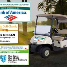 Golf Cart Sponsor item