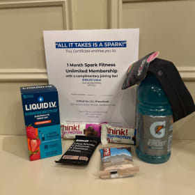 Spark Tennis and Fitness Club 1 month membership item