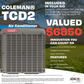 JDK Group - Coleman TCD2 Single Stage Air Conditioner item