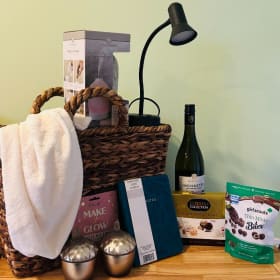 Lot #176 Blanket & Bubbly! By Friends of ABOB Value:$95 item