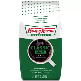 12 oz Krispy Kreme Coffee, DECAF item
