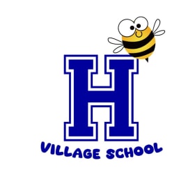 Vinyl Village School H Bee Sticker (2.8"x 3.2") item