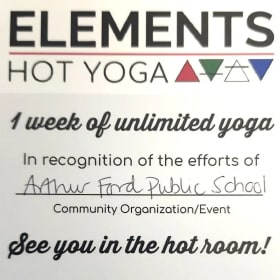 Elements Yoga: 1 Week of Unlimited Yoga (3) item