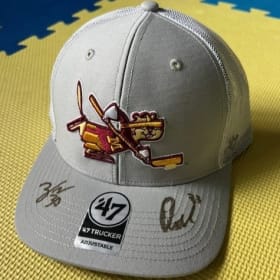 Gophers Men's Signed Baseball Hat (Axel Begley & Zach Wiese) item
