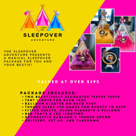 The Sleepover Adventure Package for you & your bestie item