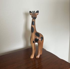 #5 Togo Wooden Sculptures - Safari Animals item
