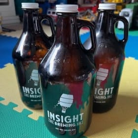 Insight Brewing - Three Growlers with Fill Cards - $30 Value item