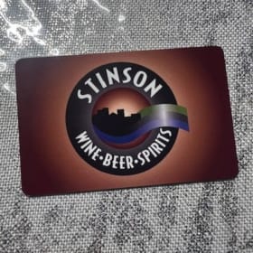 1010 Washington Wine and Spirits : $25.00 Gift Card item